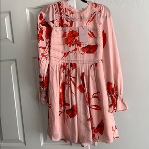 NWT Ted Baker long sleeve dress